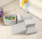 Bopeep Kids Foam Blocks Play Set Pit Climb Crawl Soft Indoor Activity Toys