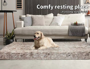 Pawz Dog Mat Pet Cat Calming Bed Memory Foam Orthopedic Removable Cover Washable