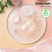 Double Electric Breast Pump Automatic  24mm Hand Free Feeding Bottle USB Silent