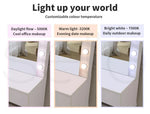 Levede Dressing Table Set Makeup Mirror Jewellery Organizer Cabinet 12 LED Bulbs