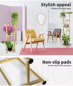Levede Plant Stand Outdoor Indoor Flower Pots Rack Garden Shelf Home Decor 120CM