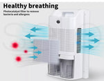 Spector 2L Portable Dehumidifier Air Purifier Dual-core 65W Efficient Dryer