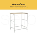 Levede Chest of Drawers Storage Cabinet Tower Dresser Tallboy  Beige 2 Drawers