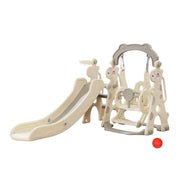 Bopeep Kid Slide Swing Set Basketball Hoop Indoor Outdoor Playground Activity