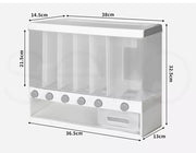 Toque Grain Container Cereal Dispenser 10kg Dry Food Rice Flour Storage Box Wall