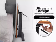Levede Mobile Standing Desk Foldable Bed Side Table Gas Lift Stand Computer