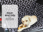Pawz Pet Boot Car Seat Cover Hammock Nonslip Dog Puppy Cat Waterproof Rear Large