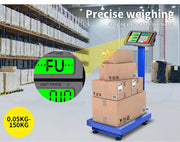 Digital Platform Scales 150KG Electronic Postal Shop Floor Scale Accurate