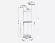 Levede Plant Stand Outdoor Indoor Flower Pots Rack Garden Shelf Home Decor 100CM