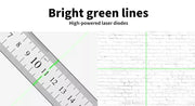 Laser Level Green Self Leveling Tripod 12 Line 360° Rotary Cross Measure Tool