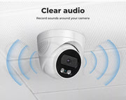 Wireless Security Camera System 8PC Wifi 1080P Home CCTV 8CH NVR Night Vision