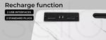 Levede Standing Desk Height Adjustable Sit Stand Over Bed Laptop Table Shelf USB