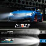 4 Side Cree LED Car Headlight 160W 2500LM H4 High Low Beam Replace Xenon HID