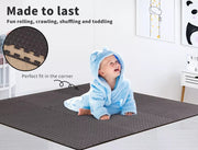 Centra EVA Foam Mat 12PCS Gym Floor Baby Kids PlayMats Interlocking 60X60cm