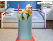 Kids Slide Swing Basketball Ring Hoop Activity Center Toddlers Play Set Outdoor