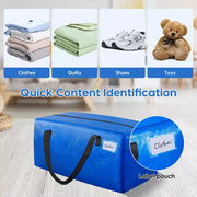 Moving Storage Bag Heavy Duty Large Waterproof Backpack Strap House 6 PC