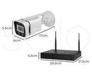 Wireless Security Camera System Set With Hard Drive Home CCTV NVR Wifi OutdoorX8