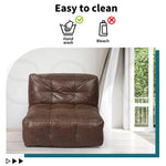 Marlow Bean Bag Cover Chair Modular Couch Indoor Gaming Seat Lazy Lounge Sofa