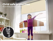 Roller Blinds Blackout Blockout Curtains Double Window Sunshade Mordern Shades