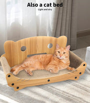 Pawz Cat Kitten Claw Scratching Board Post Scratcher Corrugated Cardboard Toy