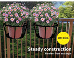 Levede 3x Plant Stand flower Holder Hanging Pot Basket Plant Garden Wall Storage