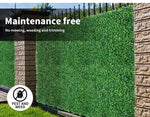 Marlow Artificial Hedge Grass Boxwood Garden Green Wall Mat Fence Outdoor x10