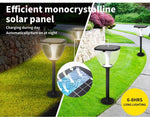 EMITTO Solar Powered LED Ground Garden Lights Path Yard Park Lawn Outdoor 60cm