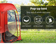 Mountview Pop Up Tent Camping Outdoor Weather Tents Portable Shelter Waterproof