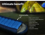 Mountview Single Sleeping Bag Outdoor Camping Hiking Bags -20℃ Thermal Winter