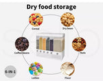 Toque Grain Container Cereal Dispenser 10kg Dry Food Rice Flour Storage Box Wall