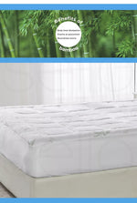 Dreamz Bamboo Pillowtop Mattress Topper Protector Cover Underlay Pad King