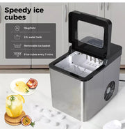 Spector Ice Maker Machine Commercial 2.1L Cube Tray 15KG/24H Stainless Steel