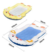 Pawz Pet Cooling Mat Dog Cat Bed Human Size Non-Toxic Self-cool Summer 170X130