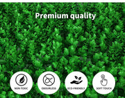 Marlow Artificial Hedge Grass Boxwood Garden Green Wall Mat Fence Outdoor x10