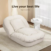 Levede Floor Sofa Bed Adjustable Lazy Lounge Recliner Gaming Couch 2 Pillow