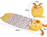 Mountview Sleeping Bag Child Pillow Stuffed Toy Kids Bags Gift Toy Dog 180cm L