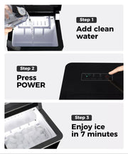 Spector Portable Ice Maker Machine 2.1L Ice Cube 15KG/24H Bar Countertop Party