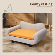 Pawz Pet Sofa Bed Dog Cat Detachable Warm Soft Back Lounge Couch Washable Cover