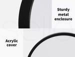Emitto 3-Colour Ultra-Thin 5CM LED Ceiling Light Modern Surface Mount 72W