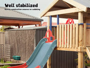 Kid Slide 135cm Long Silde Activity Center Toddlers Play Set Toy Playground Play