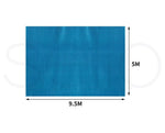Solar Swimming Pool Cover 500 Micron Outdoor Bubble Blanket Heater Blue 9.5 X 5M
