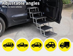 Pawz Dog Ramp Pet Car Suv Travel Stair Step Foldable Portable Lightweight Ladder