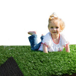 Marlow Artificial Grass Synthetic Turf Fake Plastic Plant 17mm 20SQM Lawn 1x20m