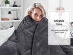 Dreamz Quilt Doona Comforter Mink Blanket Bedspread All Season Queen Super King