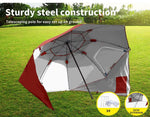 Mountview Beach Umbrella Outdoor Umbrellas Garden Sun Shade Shelter Patio 2.13M.