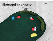 Centra Golf Practice Putting Mat Green 3M Roll Up Indoor Outdoor Training Mats