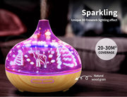Aromatherapy Diffuser 3D Aroma Essential Oil Ultrasonic Air Humidifier Purifier