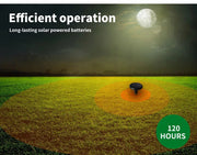 10x Snake Repeller Rat Mouse Trap Pest Ultrasonic Solar Powered Repellent Rodent