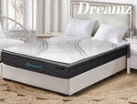 Dreamz Mattress Pocket Spring Cool Gel Memory Foam Euro Top Medium Firm 30CM
