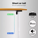 Levede Motorised Standing Desk Height Adjustable Electric Sit Stand Table 120CM